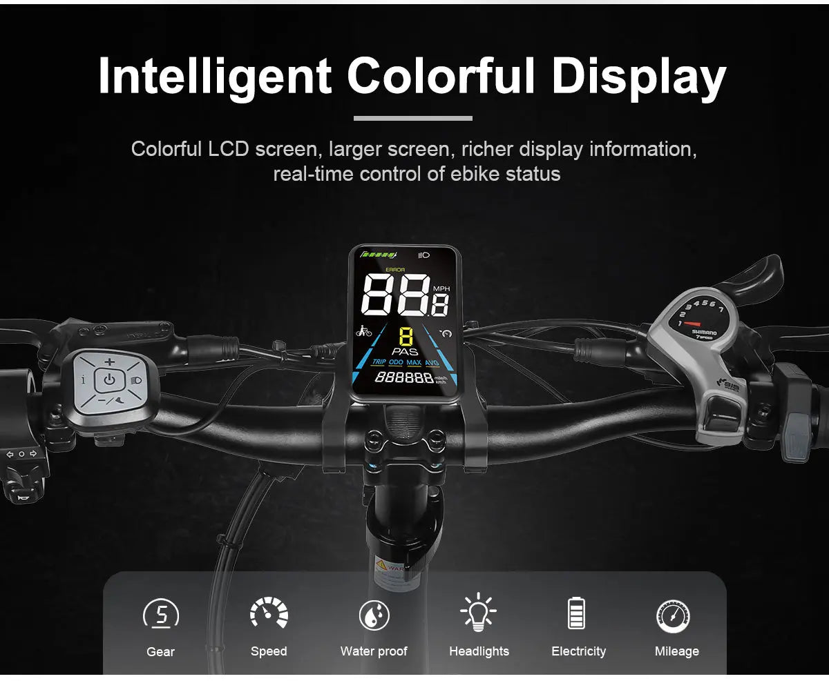 samebike with Intelligent Colorful Display