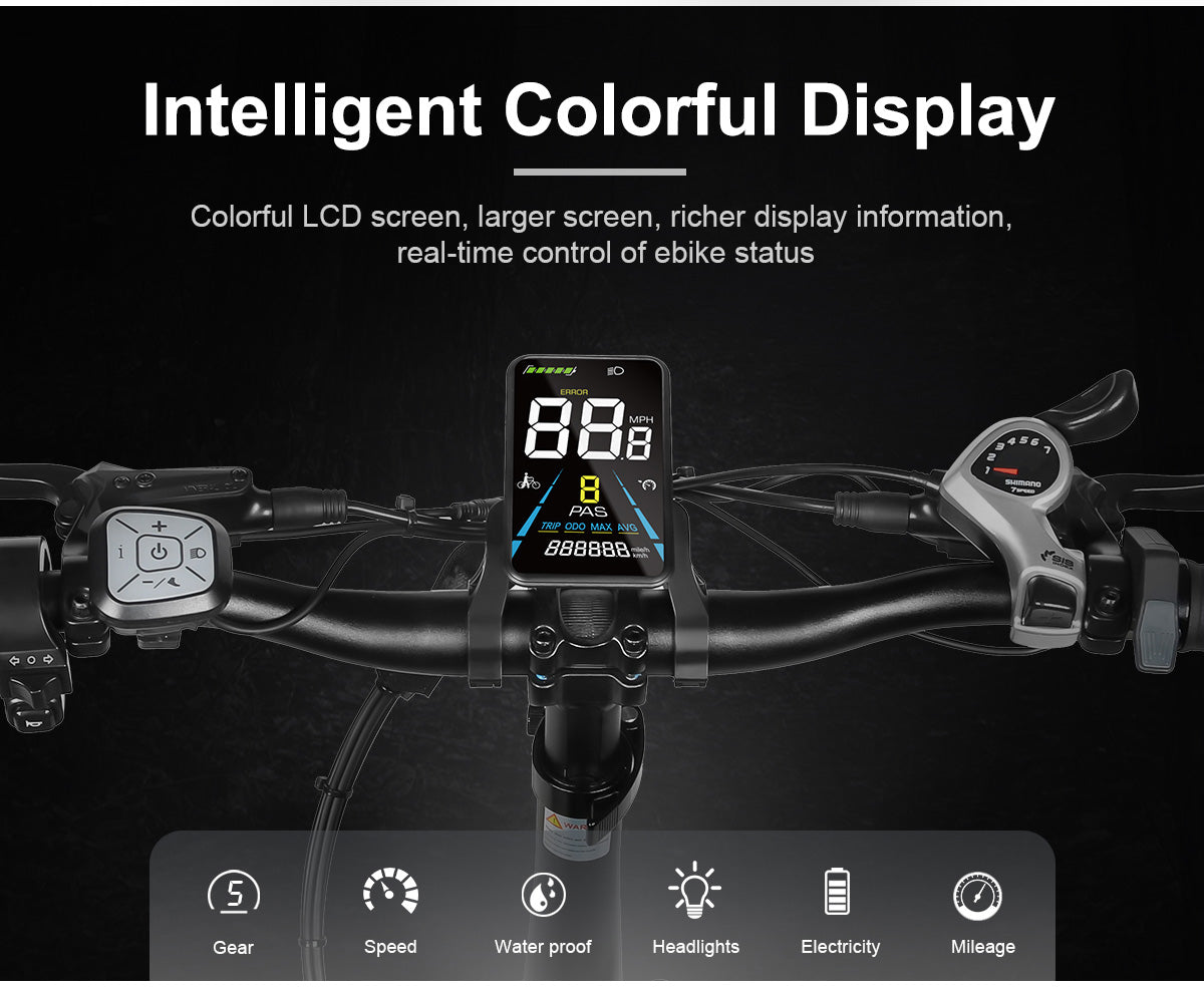 samebike with Intelligent Colorful Display