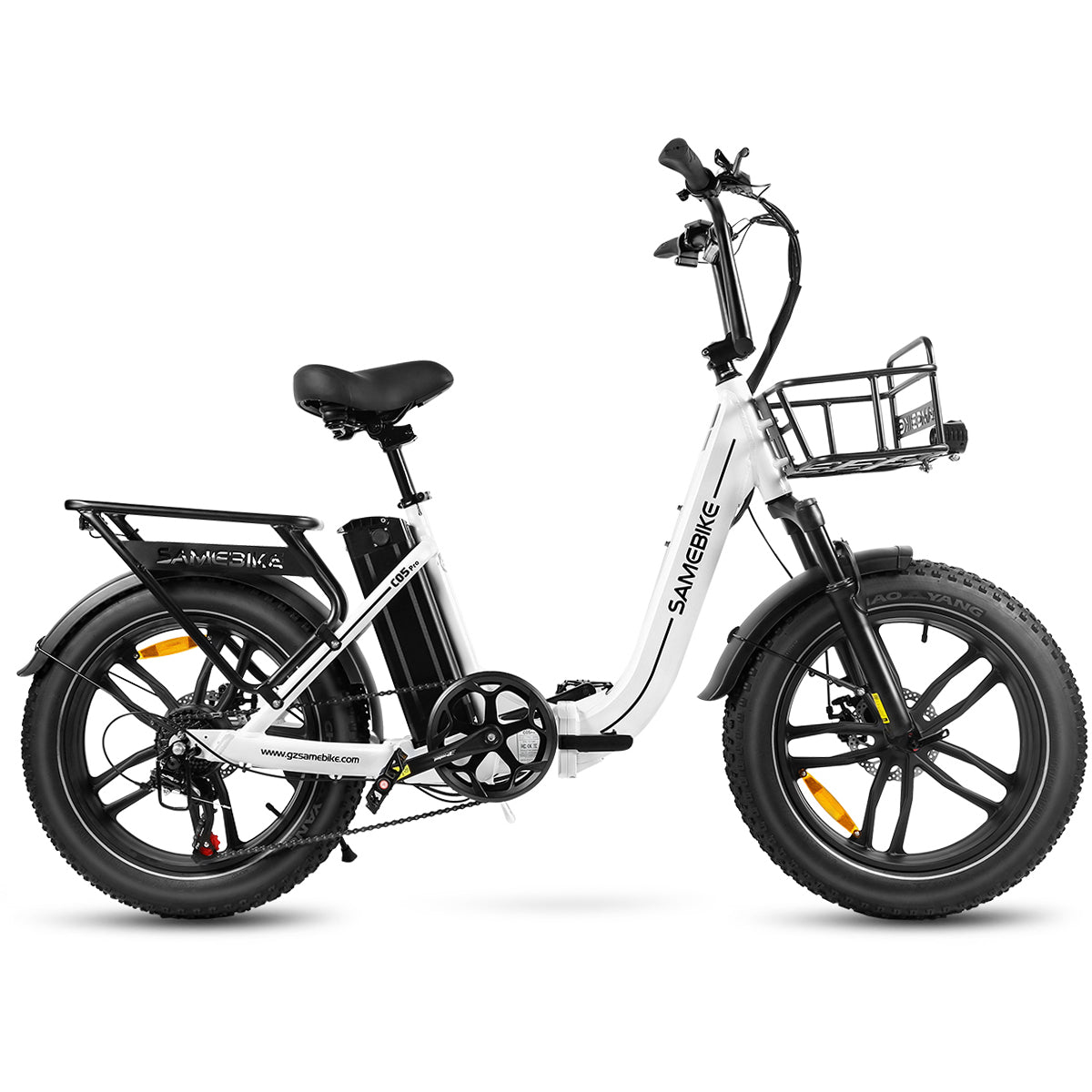 C05 Pro Step-through Foldable Fat Tire Ebike