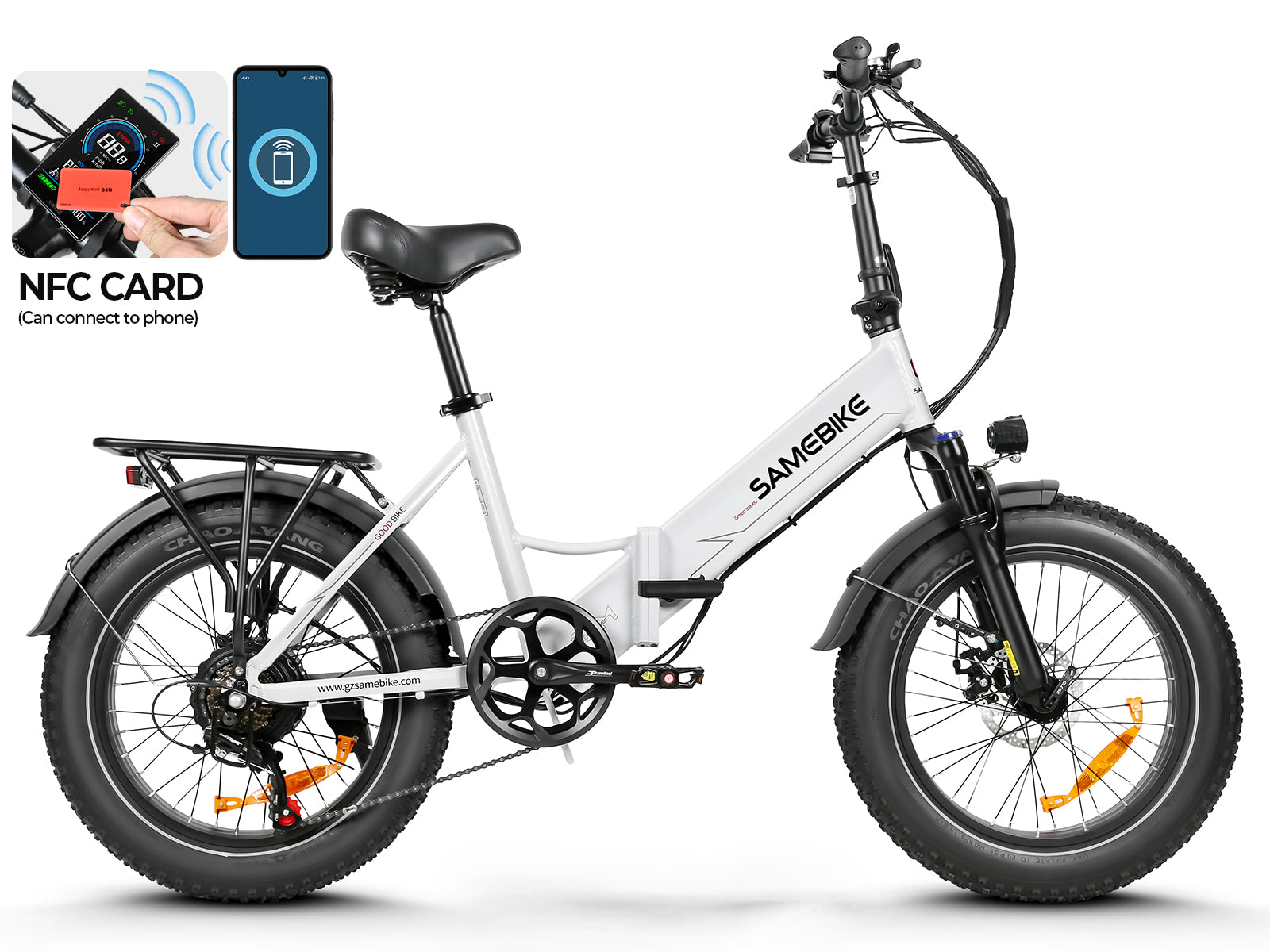 LOTDM200-II 750W Step-through Folding Bike