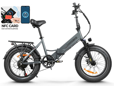 LOTDM200-II 750W Step-through Folding Bike