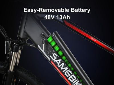 samebike Long-Lasting Battery