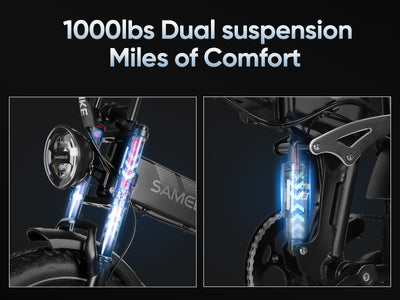 samebike dual suspension